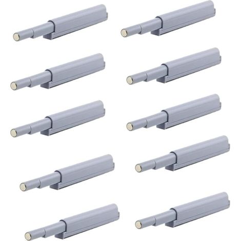 Türdämpfer für Schranktüren, 10er-Pack, Türriegel mit Druckmechanismus, Türdämpfer für Schranktüren (1/4)