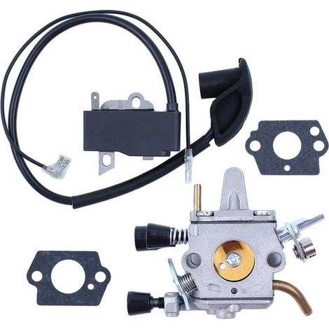 Filiyano – kit de câble de – Module de carburateur Adefol avec kit de câble de bobine d'allumage pour débroussailleuse Stihl FS300 FS350 FS120 FS200 (1/4)