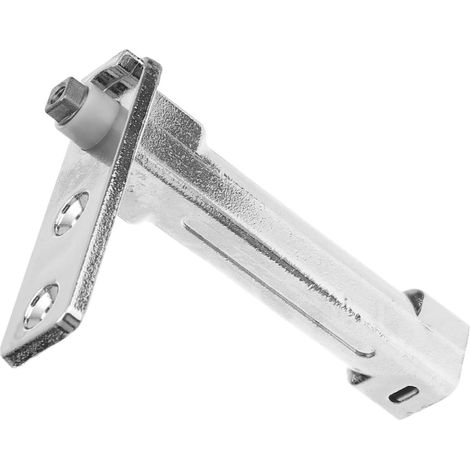 Charnière De Porte Pour Congélateur En Alliage De Zinc Argenté Avec Fermeture Automatique Et Résistance À La Corrosion Adaptée Aux Réfrigérateurs (1/5)
