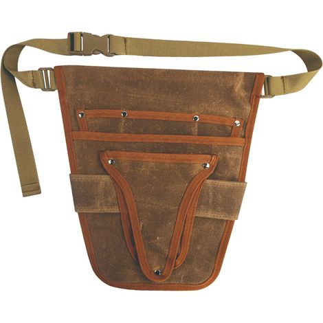 Ceinture à outils de jardinage pratique — Petite pochette multi-poches robuste pour jardiniers et jardinières