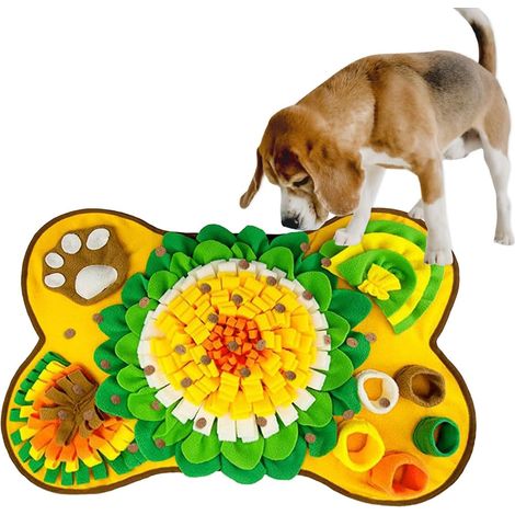Tapis de Fouille pour Chien 40x60 cm - Tapis Snuffle Mat pour Chien et Lapin - Tapis Reniflant pour Formation d'Animaux