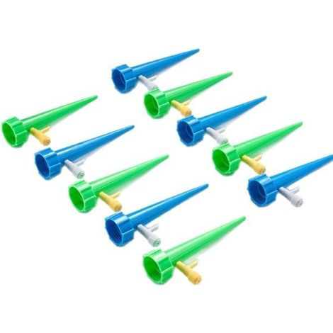 12pcs Goutte à Goutte Bouteille Irrigation Goutte à Goutte Bouteille Arroseur Automatique Plantes Arrosage Goutte a Goutte avec Vannes pour Jardin Maison Intérieur Extérieur Pot de Fleur (1/5)