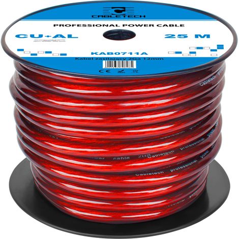 Peiying LEC-KAB0711A Câble automobile 2Ga OD12mm CU+AL (1/2)