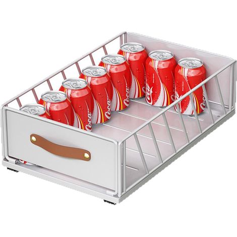 Tiroir Coulissant - Système Télescopique Pour Placard Cuisine - Extensible 30-50 cm - 1 Pièce