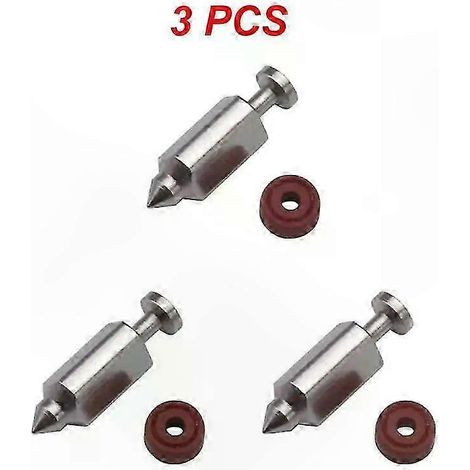 Kit de siège d'aiguille de soupape à flotteur de carburateur pour la réparation du système d'alimentation en carburant 3PC (1/5)