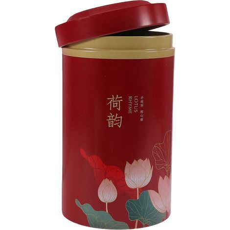 Boîte à thé chinoise hermétique, boîte à café, articles ménagers-14.5X8CM-Red (1/3)
