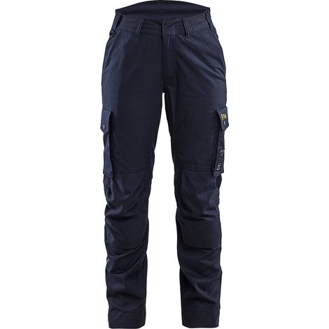 Pantalon de travail multinormes inhérent femme 7107 - Marine L - FR(44) - SE(C42) - Courtes