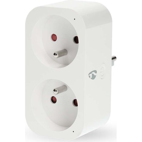 PRISE INTELLIGENTE SMARTLIFE WI-FI IP21 WATTMÈTRE 3680 W FRANCE TYPE E (CEE 7/6) 0 - 55 °C ANDROID IOS BLAN (1/4)