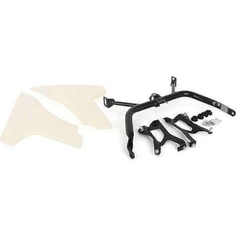 Motorrad-Seitenverkleidungs-Abdeckungs-Paneelhalterungssatz schwarz und weiß-Schwarz&Weiß- (1/5)