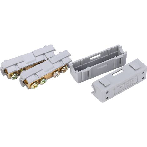 Connecteur rapide à visser IType 2 pièces, borne de jonction à enfichage pour équipement industriel S-6, sans dénudage, fil électrique. (1/5)
