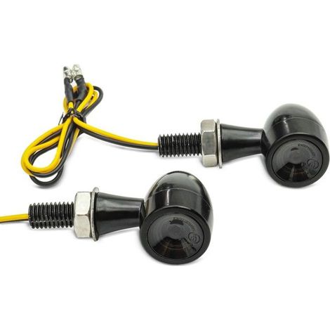 Clignotants moto LED Lumitecs BL18 2 pièces teinté (1/5)