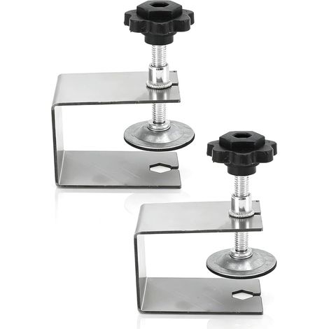 2 Pièces Serre Joint En C, Pinces En C Pinces D'installation Avant Pince En Acier Inoxydable Avec Ouvertures Larges, Pince De Menuiserie Réglable, Accessoires De Montage (1/5)