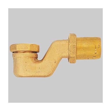 SIFONE PER VASCA IN OTTONE - 1"1/2