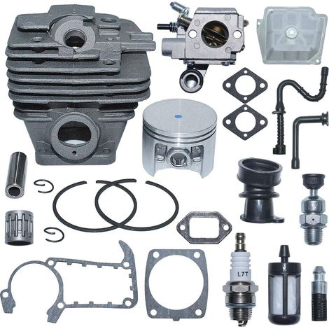 49mm Cylinder Piston Kit Carb Spark Plug Fit Stihl MS361 Chainsaws 1135 020 1202 (1/5)