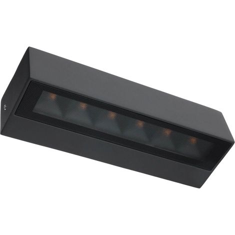 Luminaire extérieur LED LCD Down aluminium anthracite L 22,2 cm 6,25 W 3000 K IP65 1075 lm réf. 5084 (1/5)