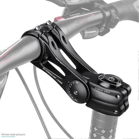 Potence de guidon 2024 Innovation Stem, potence de fourche de vélo réglable, rehausseur de guidon 85° pour VTT et vélo de route (1/5)