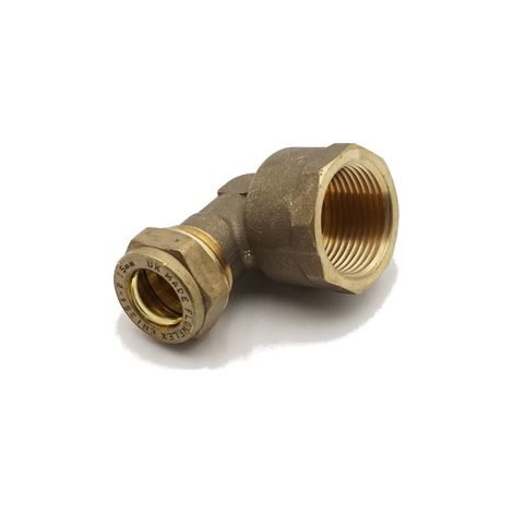 PrimaPlus Brass Compression Elbow 15mm x 3/4" - Pack of 10