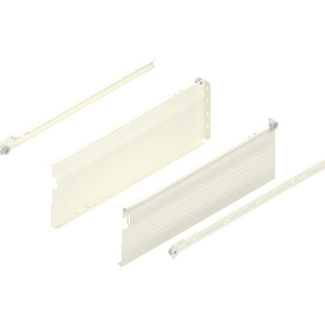 Blum Metabox Teilauszug 450mm C15 Zargenhöhe 150mm,                   RAL9001 Steckversion