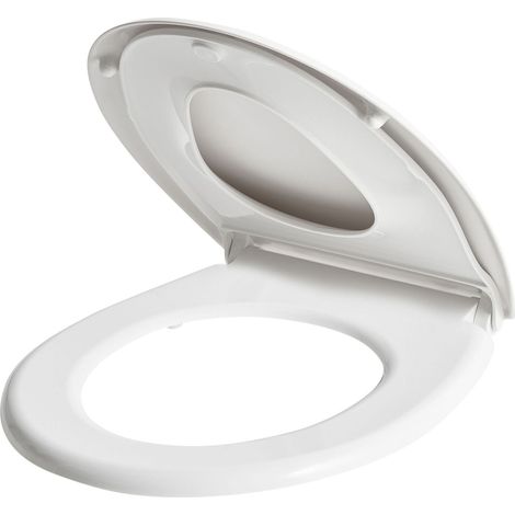 Toilet Seat FAGNANO Soft Close Duroplast White