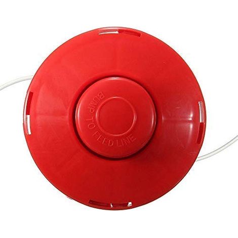 1 PC Universel 2 Ligne Bosse en Plastique Tête Tondeuses À Gazon Cutter Rouge(M10125) (1/4)