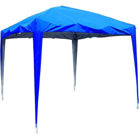 2x2m Top Cover for Outdoor Pop Up Gazebo Garden Marquee Tent Replacement Blue (1/2)