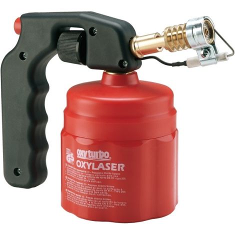 Saldatore a gas con accensione piezoelettrica Oxylaser 505100 Oxyturbo
