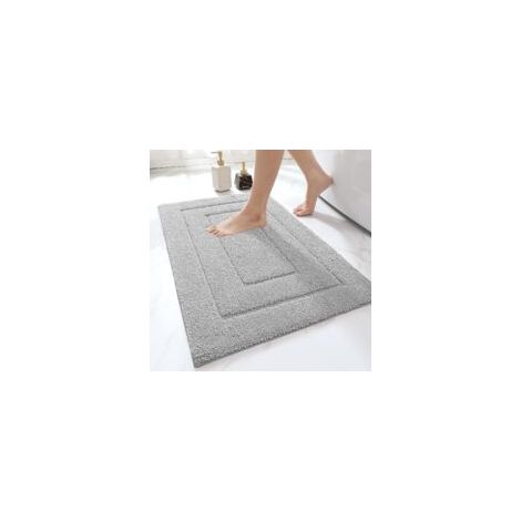 Tappetino da bagno antiscivolo e assorbente in morbida microfibra, Mach-Crezuo