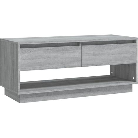 Mobile TV multimediale scaffale per televisione televisore buffet sala da pranzo soggiorno camera da letto sonoma 102 x 41 x 44 cm derivati del legno grigio 020028368