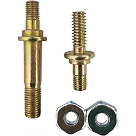 Pièce compatible pour Goujon de barre de pignon avec écrou de barre, convient pour Stihl 029 039 MS290 MS310 MS390 Remplace les pièces 1127 664 2405 1127 664 2400 0000 955 0801 (1/2)