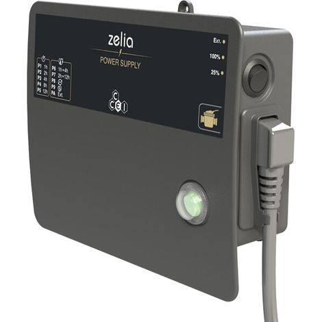 Ccei – Electrolyseur de piscine Zelia ZLT jusqu'à 100 m³ – Cellule transparente – Adaptation automatique à la température et au taux de sel