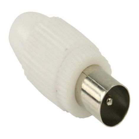 Conector CEI Macho recto 7mm Blanco (1/2)