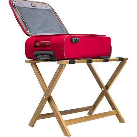 Portavaligie grande Jumbo Noce porta abito stiracalzoni indossatore legno servo muto pieghevole appendiabiti per camera da letto vestiti gruccia svuota tasche