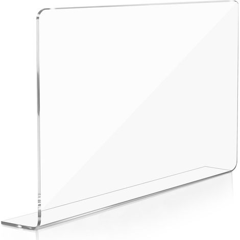 Protection anti-éclaboussures en acrylique pour évier Barrière transparente résistante à l'eau pour cuisine et salle de bain, facile à nettoyer, évite les éclaboussures et maintient les (1/5)