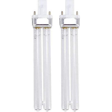 Stück 11W Ultraviolett UV-Desinfektionslampen UV-Sterilisationslampen für Sterilisatoren in Aquarien (G23 Lampensockel)-23.50X3.00X1.80CM (1/4)