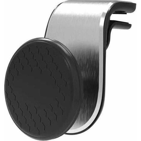 Support téléphone voiture avec fixation sur grille d’aération, porte-smartphone universel pour intérieur automobile (1/3)