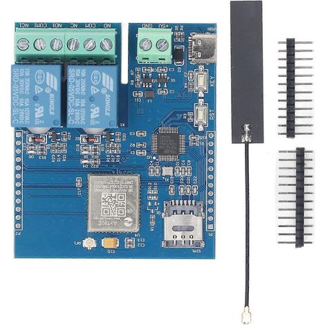 2-Kanal-5V-Relaismodul für STM32 4G-Netzwerk, 4 MB Flash-Speicher mit hoher Kapazität, programmierbarer Sekundär-D-Kanal (1/4)