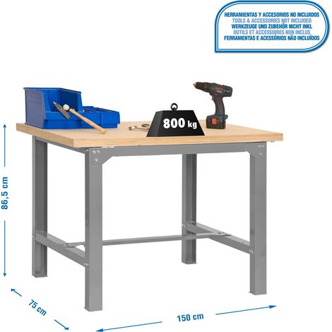 Kit Simonwork Bt6 Plywood 1500 Gris/madera 865x1500x750