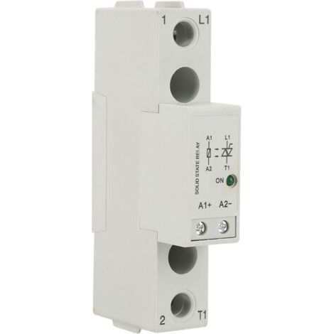 BARKBUSTERS Relais statique, carte de relais statique SMT48 DIN Rail, module de commutation de relais SSR CA à commande CC (SMT4810) (1/4)