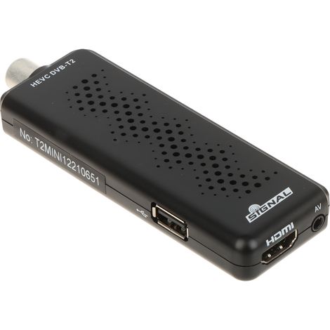 Sintonizador digital HD DVB-T/DVB-T2 T2-MINI H.265/HEVC