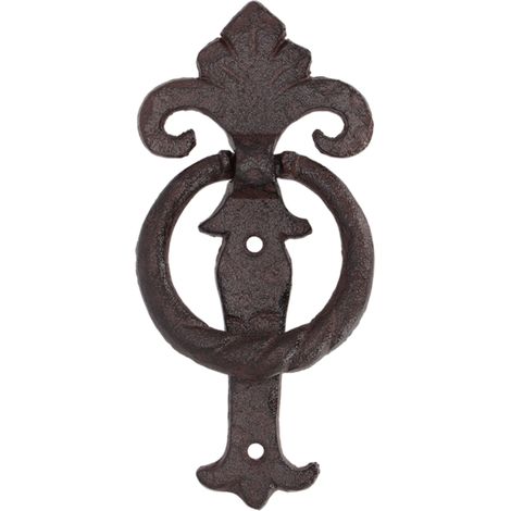 Heurtoir de porte décoratif en fonte 16 cm (1/5)