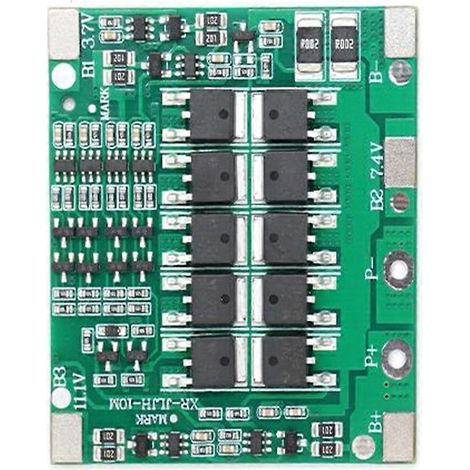Schutzplatine für 4S 14,8V 40A Lithium-Akkus, Ladeplatine für 18650-Akkus, Ausgleichsschaltung, Schutzplatine für Elektrowerkzeug-Akkus (1/5)