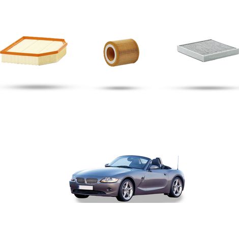 Kit tagliando 3 filtri compatibile con Bmw Z4(E85,E86) 2.0i 110kw dal 2005 (1/4)