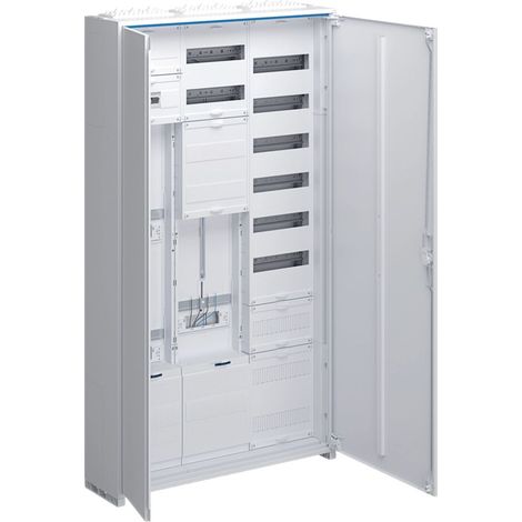 hager Komplettschrank, univ.Z, 2ZP, 1SG, APZ, VT7, f. WP, H 1400mm, 3-f., ESA, ZY3N2LS