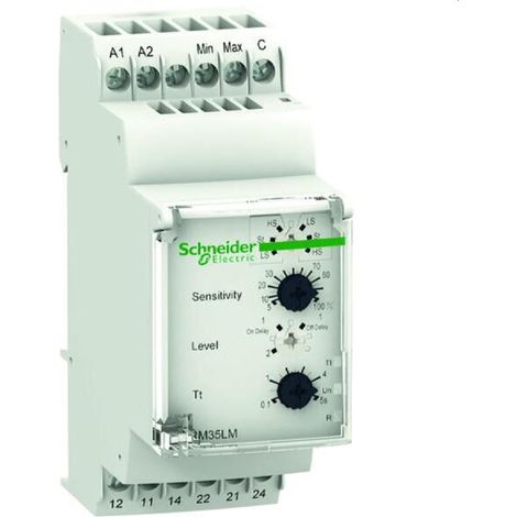 Schneider Electric Niveaurelais konduktiv (Leitfähigkeitsmessung), 24-240VAC/DC, 2 W RM35LM33MW