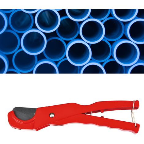 Coupe-tube aluminium incisif poignée antidérapante, ciseau à tuyau PVC PPR plastique rapide 200mm (1/5)