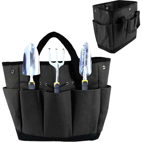 Werkzeugtasche Garten Tragetasche mit Taschen und Griff