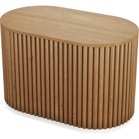 Mobile sotto lavabo sospeso 90 cm in Teak - TOWARI