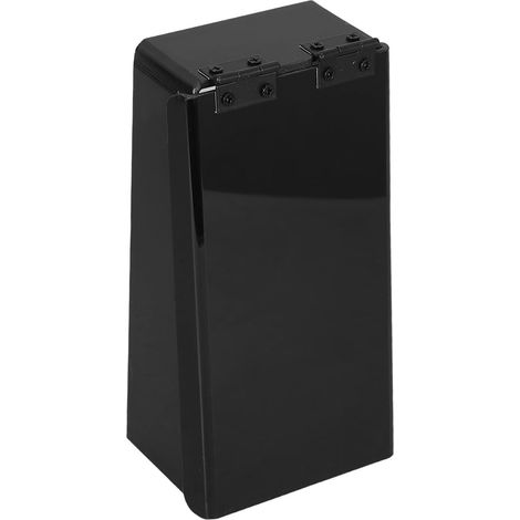 Protection Imperméable pour Serrure de Porte Extérieure en Plastique Noir, Compatible avec Contrôle d'Accès Biométrique, Usage Sécurisé en Extérieur (1/5)