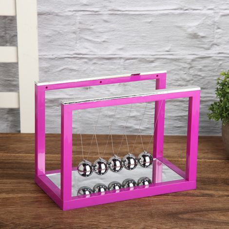Pendule Sphère Éducative Enfant avec Miroir Violet - Jouet Scientifique Décoratif (1/4)