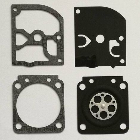 Kit de réparation de carburateur ZAMA GND-28, comprenant un diaphragme, un joint et un pointeau, pour la réparation des carburateurs.